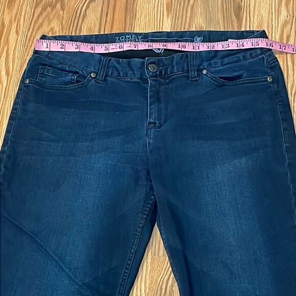 Tommy Hilfiger Dark Blue Bootcut Jeans, stretch, 8 - Picture 4 of 10